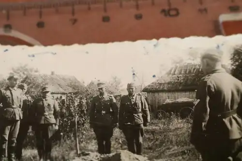 altes Foto - Begräbnis eines Kameraden - 1943 - Russland ???