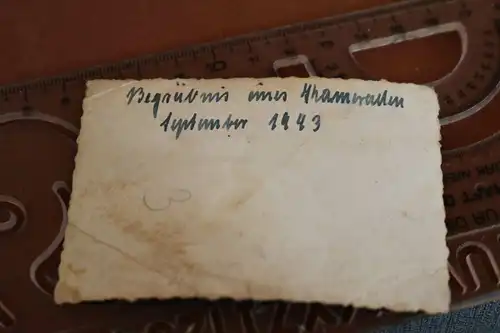 altes Foto - Begräbnis eines Kameraden - 1943 - Russland ???