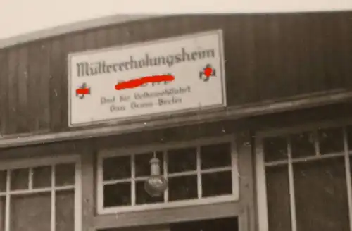 tolles altes Foto - Gruppe Frauen - Müttergenesungsheim Gau Gross-Berlin 