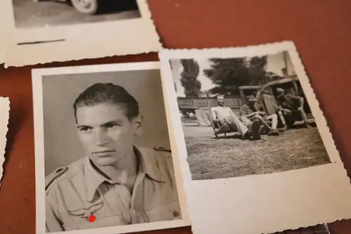 sechs tolle alte Fotos - Soldat - Südfront ?? 