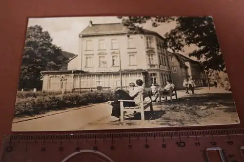 tolle alte Karte - Bad Blankenburg - FDGB Erholungsheim - Greifenstein 