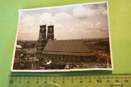 tolles altes Foto - Frauenkirche - München -  30-50er Jahre ?