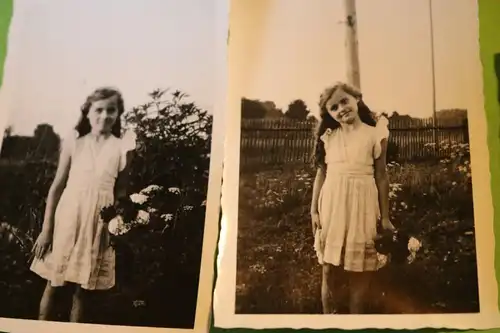 vier tolle alte Fotos - Mädchenschule - Ausflug und Portraits - 1952