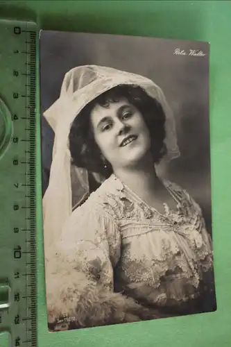 tolle alte Karte - Schauspielerin  ?? Rita Walter - 1900-1920 ??