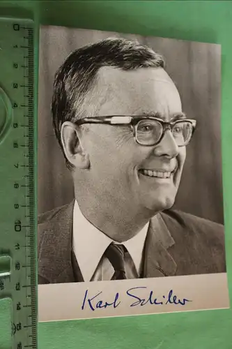 tolle alte Karte - Bundesminister Karl Schreiber 
