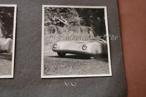 sechs tolle alte Fotos - Oldtimer VW Rennwagen Prototypen ??? 1949 und andere