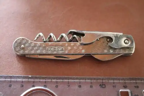 tolles altes Original DDR Kellner-Messer Taschenmesser DREKO 60/70er