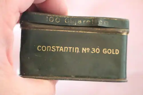 tolle alte  Tabak Zigaretten Dose Constantin No 30 Hannover - Alter ???