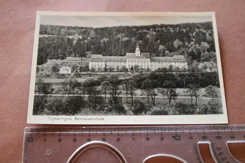 tolle alte Karte - Sigmaringen Reichszollschule 20-40er Jahre