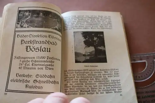 tolles altes Büchlein - Österreich zum 10. Deutschen Sängerfest 1928