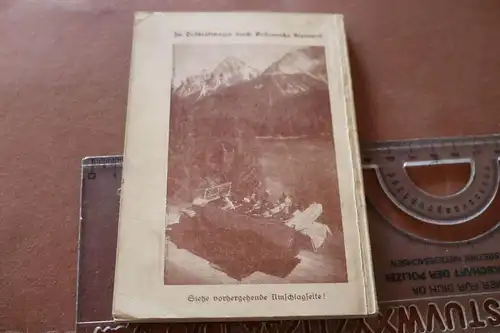 tolles altes Büchlein - Österreich zum 10. Deutschen Sängerfest 1928