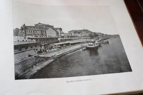 tolles altes Album von Dresden und der sächsischen Schweiz 1904