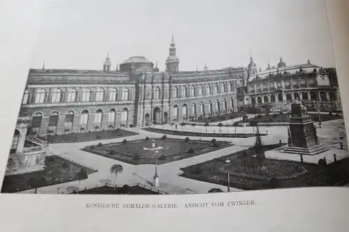 tolles altes Album von Dresden und der sächsischen Schweiz 1904