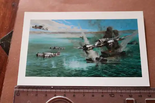 tolle  Karte - Fliegerangriff auf Schiffe - Ray Honisett 
