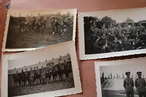 zehn tolle alte Fotos eines Soldaten - Kavallerie ? Pferde