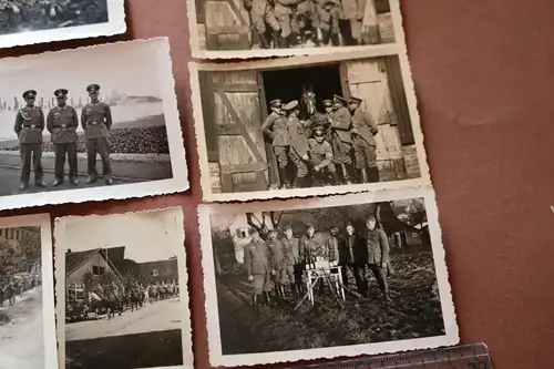 zehn tolle alte Fotos eines Soldaten - Kavallerie ? Pferde