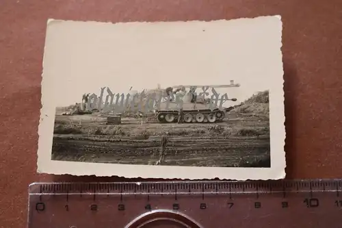 tolles altes Foto - SdKfz Tiger vor dem Einsatz 1943