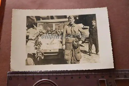 tolles altes Foto - Pilot Glückwünsche 100 Feindflüge - Schild