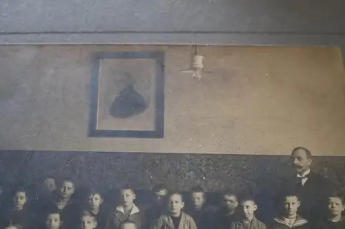 tolles altes Foto - Klassenraum - Schulklasse - Klassenfoto Berlin Lichterfelde 