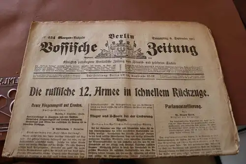tolle alte Zeitung - Vossische Zeitung - Nr. 454 1917