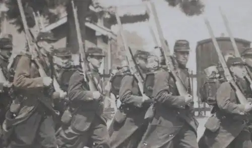 tolles altes Foto - französische Legionäre (2)