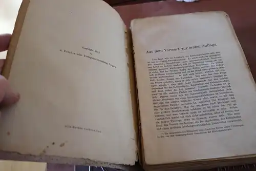 tolles altes Buch - Kurzgefaßte Kirchengeschichte für Studierende  Appel 1915