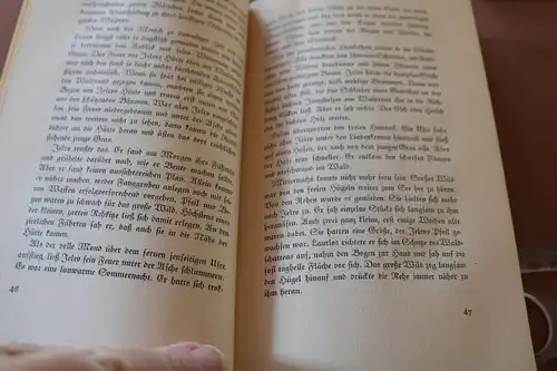 tolles altes Buch - Der See der sieben Inseln - von Sanden 1947