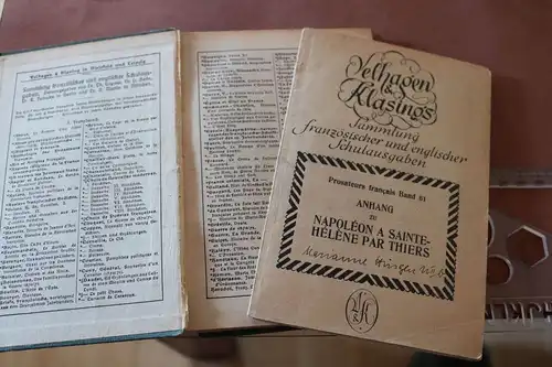 tolles altes Buch - Napoléon a Sainte-Heléne par A. Thiers Prosateurs Francais,