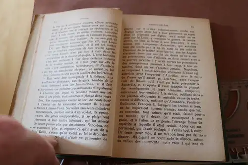 tolles altes Buch - Napoléon a Sainte-Heléne par A. Thiers Prosateurs Francais,