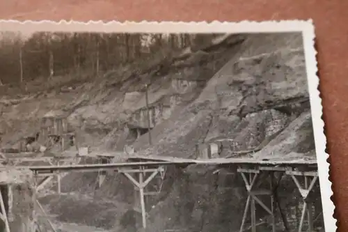 altes Foto - La Fère 1940 - Baustelle ??  Erdbunker ??