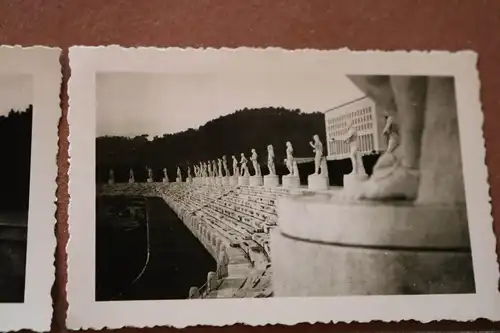 zwei alte Fotos - Rom Forum Mussolini  30-40er Jahre 