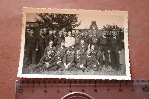 tolles altes Gruppenfoto - Motorenschulungskurs Argus  Berlin Reinickendorf 1936