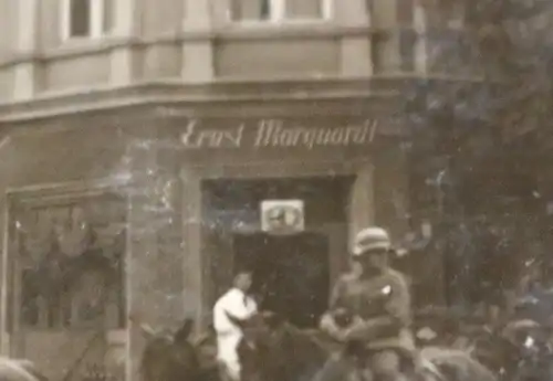 tolles altes Foto -  Kolonialwaren Spirituosen Ernst Marquardt - Züllichau - Sul