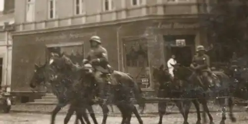 tolles altes Foto -  Kolonialwaren Spirituosen Ernst Marquardt - Züllichau - Sul