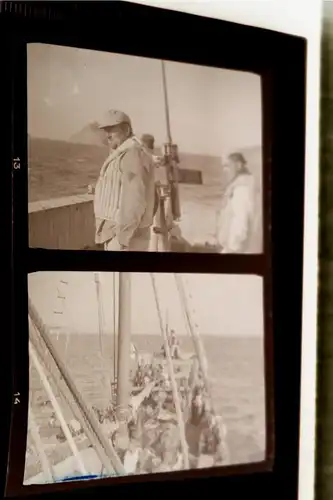 tolles altes Negativ -  Matrosen Kriegsmarine ? Bundesmarine ? 