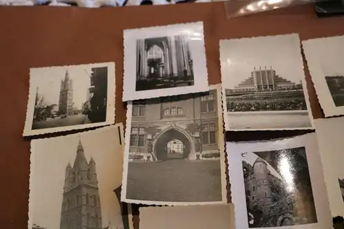 15 tolle alte Fotos - Ansichten von Gent Belgien 40er Jahre 