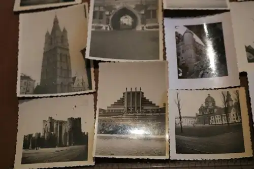15 tolle alte Fotos - Ansichten von Gent Belgien 40er Jahre 