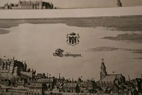 tolles altes Negativ - Ansicht Tübingen