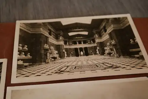 drei tolle alte große Fotos - Walhalla Donaustauf  Atelier Keidel 