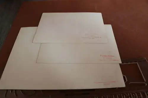 drei tolle alte große Fotos - Walhalla Donaustauf  Atelier Keidel 