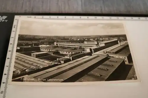 tolle alte Karte - Eindhoven - Philips Laboratorium  30-40er Jahre ??