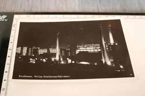 tolle alte Karte - Eindhoven - Philips Glühlampenfabrik   30-40er Jahre ??