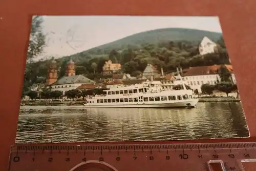 tolle alte Karte -  Personenschiffsreederei H. Henneberger - MS Mozart