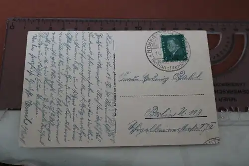 tolle alte Karte - Tannenberg National Denkmal - 1930 