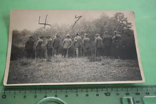 tolles altes Foto - Gruppe Männer am schiffen -- Wolgaschiffer - 1910-20 ?
