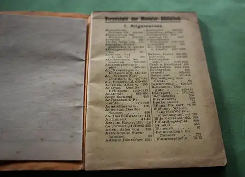 alter  Reiseführer Heidelberg - Miniatur-Bibliothek - 1910-20 ???? mit Karte