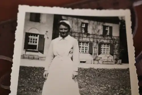 tolles altes Foto - Krankenschwester - 30-40er Jahre