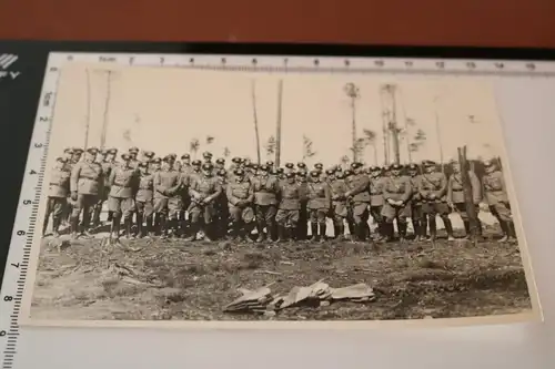 tolles altes Foto - Gruppenfoto Soldaten Lehrgang 1937 -  Dessau ?