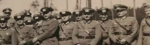 tolles altes Foto - Gruppenfoto Soldaten Lehrgang 1937 -  Dessau ?