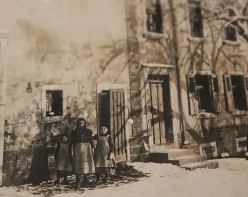 tolles altes Foto - Gebäude - Hof - Hellenhausen  - 1900-1920 ??